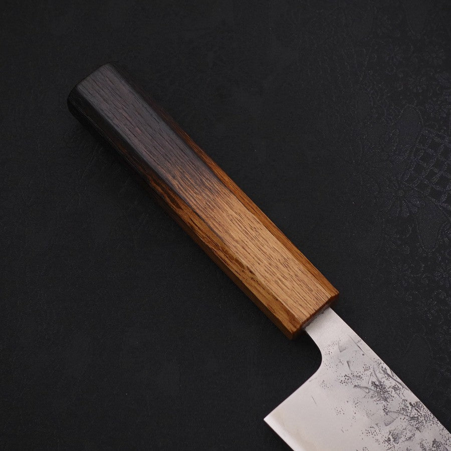 Santoku SLD Nashiji Washi Yaki Urushi Handle 165mm (6.5”)-[Musashi]-[Japanese-Kitchen-Knives]