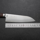 Santoku SLD Polished Western Mahogany Handle 165mm (6.5”)-[Musashi]-[Japanese-Kitchen-Knives]
