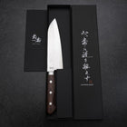 Santoku SLD Polished Western Mahogany Handle 165mm (6.5”)-[Musashi]-[Japanese-Kitchen-Knives]