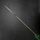 Santoku SLD Wave Nickel Damascus Green Urushi Handle 165mm (6.5”)-[Musashi]-[Japanese-Kitchen-Knives]