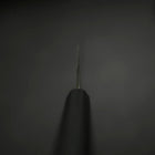 Santoku Stainless Clad Blue Steel #2 Kurouchi Rubber Handle 165mm (6.5”)-[Musashi]-[Japanese-Kitchen-Knives]