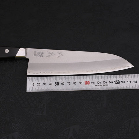 Santoku Sweden Stainless Steel Polished Western Handle 180mm (7”)-[Musashi]-[Japanese-Kitchen-Knives]