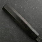 Santoku V-Toku 2 Kurouchi Damascus Buffalo Ebony Handle 165mm (6.5”)-[Musashi]-[Japanese-Kitchen-Knives]