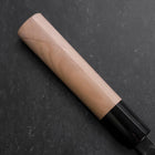 Santoku V-Toku Kurouchi Damascus Buffalo Magnolia Handle 170mm (6.7”)-[Musashi]-[Japanese-Kitchen-Knives]