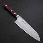 Santoku VG-1 Bokashi Western Mahogany Handle 165mm (6.5”)-[Musashi]-[Japanese-Kitchen-Knives]