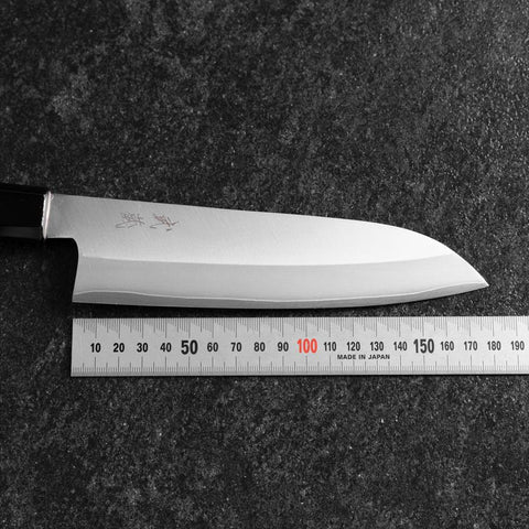 Santoku VG-1 Kasumi Fire Urushi Handle 180mm (7”)-[Musashi]-[Japanese-Kitchen-Knives]