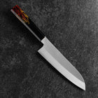 Santoku VG-1 Kasumi Fire Urushi Handle 180mm (7”)-[Musashi]-[Japanese-Kitchen-Knives]