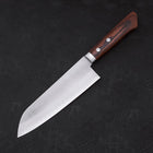 Santoku VG-1 Nashiji Western Mahogany Handle 165mm (6.5”)-[Musashi]-[Japanese-Kitchen-Knives]