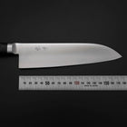 Santoku VG-1 Polished Black Western Handle 180mm (7”)-[Musashi]-[Japanese-Kitchen-Knives]