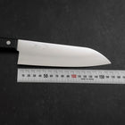 Santoku VG-1 Polished Dark Blue Western Handle 165mm (6.5”)-[Musashi]-[Japanese-Kitchen-Knives]