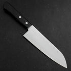 Santoku VG-1 Polished Dark Blue Western Handle 165mm (6.5”)-[Musashi]-[Japanese-Kitchen-Knives]