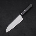 Santoku VG-1 Polished Western Black Handle 140mm (5.5”)-[Musashi]-[Japanese-Kitchen-Knives]