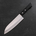 Santoku VG-1 Polished Western Black Handle 165mm (6.5”)-[Musashi]-[Japanese-Kitchen-Knives]