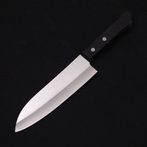 Santoku VG-1 Polished Western Black Handle 165mm (6.5”)-[Musashi]-[Japanese-Kitchen-Knives]