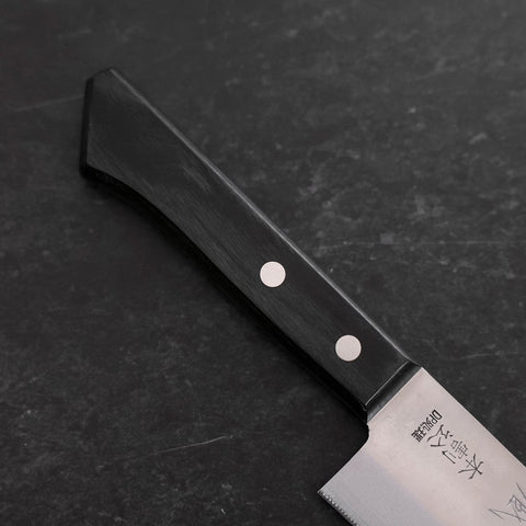 Santoku VG-1 Polished Western Black Handle 165mm (6.5”)-[Musashi]-[Japanese-Kitchen-Knives]