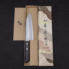 Santoku VG-1 Polished Western Black Handle 165mm (6.5”)-[Musashi]-[Japanese-Kitchen-Knives]