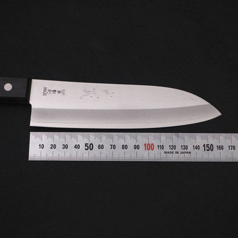 Santoku VG-1 Polished Western Black Handle 165mm (6.5”)-[Musashi]-[Japanese-Kitchen-Knives]