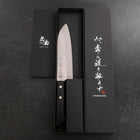 Santoku VG-1 Polished Western Black Handle 165mm (6.5”)-[Musashi]-[Japanese-Kitchen-Knives]