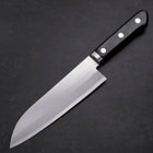 Santoku VG-1 Polished Western Copper Inlay Handle 165mm (6.5”)-[Musashi]-[Japanese-Kitchen-Knives]
