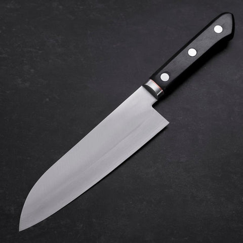 Santoku VG-1 Polished Western Copper Inlay Handle 170mm (6.7”)-[Musashi]-[Japanese-Kitchen-Knives]