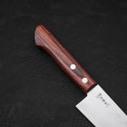 Santoku VG-1 Polished Western Mahogany Handle 140mm (5.5”)-[Musashi]-[Japanese-Kitchen-Knives]