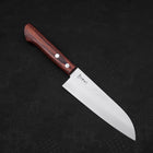 Santoku VG-1 Polished Western Mahogany Handle 140mm (5.5”)-[Musashi]-[Japanese-Kitchen-Knives]