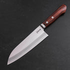 Santoku VG-1 Polished Western Mahogany Handle 165mm (6.5”)-[Musashi]-[Japanese-Kitchen-Knives]