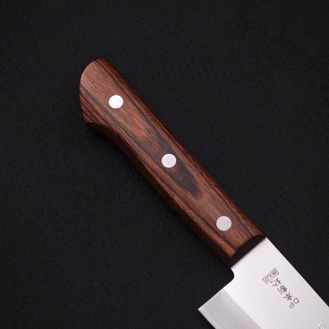 Santoku VG-1 Polished Western Mahogany Handle 165mm (6.5”)-[Musashi]-[Japanese-Kitchen-Knives]