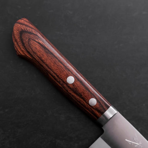 Santoku VG-1 Polished Western Mahogany Handle 165mm (6.5”)-[Musashi]-[Japanese-Kitchen-Knives]