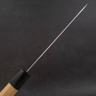 Santoku VG-10 Damascus Double Buffalo Capped Magnolia Handle 180mm (7”)-[Musashi]-[Japanese-Kitchen-Knives]