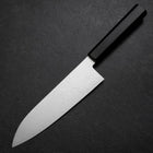 Santoku VG-10 Damascus Ebony Handle 180mm (7”)-[Musashi]-[Japanese-Kitchen-Knives]