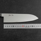 Santoku VG-10 Damascus Gray Birch Handle 180mm (7”)-[Musashi]-[Japanese-Kitchen-Knives]