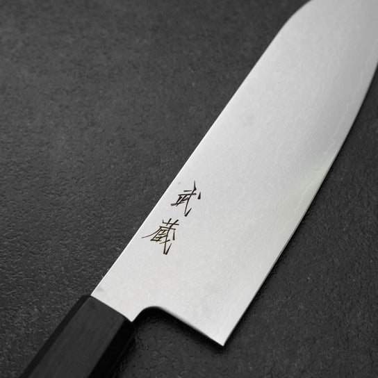 Santoku VG-10 Damascus Pakka Handle 170mm (6.7”)