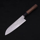 Santoku VG-10 Damascus Walnut Handle 165mm (6.5”)-[Musashi]-[Japanese-Kitchen-Knives]