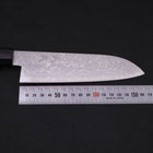 Santoku VG-10 Damascus Walnut Handle 165mm (6.5”)-[Musashi]-[Japanese-Kitchen-Knives]