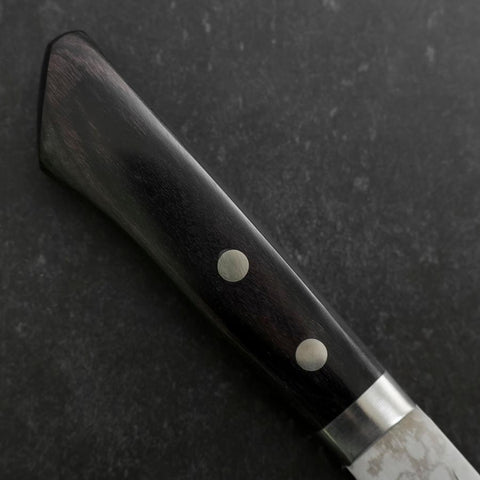 Santoku VG-10 Damascus Western Black Handle 135mm (5.3”)-[Musashi]-[Japanese-Kitchen-Knives]