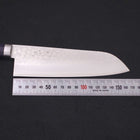 Santoku VG-10 Damascus Western Dark Blue Handle 170mm (6.7”)-[Musashi]-[Japanese-Kitchen-Knives]