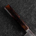 Santoku VG-10 Damascus Yamanaka Black Urushi Handle 130mm (5.1”)-[Musashi]-[Japanese-Kitchen-Knives]