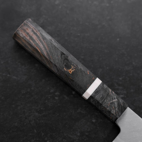 Santoku VG-10 Polished Maple Handle 180mm (7”)-[Musashi]-[Japanese-Kitchen-Knives]