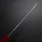 Santoku VG-10 Polished Red Walnut Handle 180mm (7”)-[Musashi]-[Japanese-Kitchen-Knives]