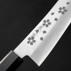 Santoku VG-10 Polished Sakura Ebony Handle 150mm (5.9”)-[Musashi]-[Japanese-Kitchen-Knives]