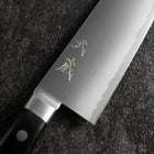 Santoku VG-10 Polished Western Black Handle 170mm (6.7”)-[Musashi]-[Japanese-Kitchen-Knives]