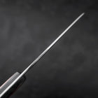 Santoku VG-10 Polished Western Black Red Handle 150mm (5.9”)-[Musashi]-[Japanese-Kitchen-Knives]
