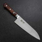 Santoku VG-10 Polished Western Mahogany Handle 180mm (7”)-[Musashi]-[Japanese-Kitchen-Knives]