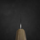 Santoku VG-10 Tsuchime Damascus Olive Handle 165mm (6.5”)-[Musashi]-[Japanese-Kitchen-Knives]
