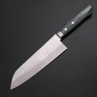 Santoku VG-10 Tsuchime Damascus Western Green Handle 170mm (6.7”)-[Musashi]-[Japanese-Kitchen-Knives]