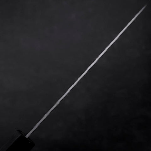 Santoku VG-10 Tsuchime Ebony Handle 165mm (6.5”)-[Musashi]-[Japanese-Kitchen-Knives]