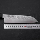 Santoku VG-10 Tsuchime Ebony Handle 165mm (6.5”)-[Musashi]-[Japanese-Kitchen-Knives]