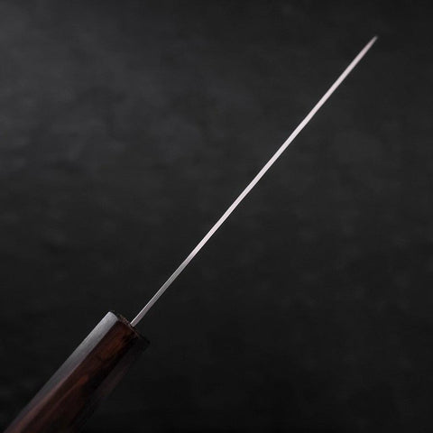 Santoku VG-10 Tsuchime Ebony Wood Handle 170mm (6.7”)-[Musashi]-[Japanese-Kitchen-Knives]