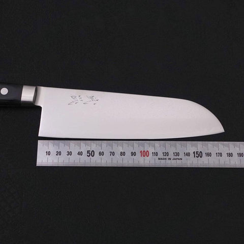 Santoku VG-5 Damascus Western Handle 175mm (6.8”)-[Musashi]-[Japanese-Kitchen-Knives]